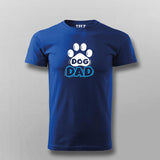 Dog Dad Geeky T-shirt For Men