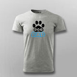 Dog Dad Geeky T-shirt For Men