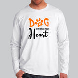 Dog Quotes Fullsleeve T-Shirt India