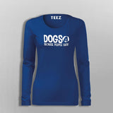 Dogs Because People Suck Women's Pet Animal T-Shirt