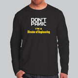 Director Of Engineering Full Sleeve T-Shirt For Men India