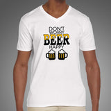 Don't Worry Beer Happy Men's Funny Beer T-Shirt