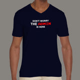 Don't Worry The Admin Is Here V-Neck T-Shirt For Men India  