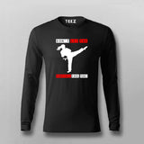 Don't Let the Pony Tail Fool you Kickboxing T-shirt for Men