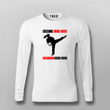 Don't Let the Pony Tail Fool you Kickboxing T-shirt for Men