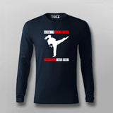 Don't Let the Pony Tail Fool you Kickboxing T-shirt for Men