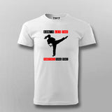Don't Let the Pony Tail Fool you Kickboxing T-shirt for Men