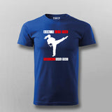 Don't Let the Pony Tail Fool you Kickboxing T-shirt for Men