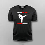 Don't Let the Pony Tail Fool you Kickboxing T-shirt for Men
