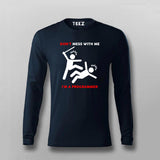 Programmer's Warning: Don't Mess With Me Tee
