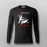 I Am A Programmer Fullsleeve T-Shirt For Men Online India