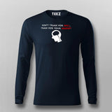 Don't Train For Skill Train For Mindset Men's Motivational T-Shirt