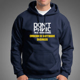 Don’t Panic I Am A Professional Embedded Software Engineer Hoodies For Men India