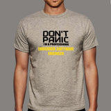 Don't Panic, I'm an Expert Engineer' Tech Tee