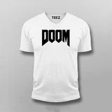 Doom Men's Gaming V Neck T-Shirt Online India
