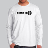 Dream In Rust Full Sleeve T-Shirt For Men Online India