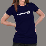 Dream In Rust T-Shirt For Women India