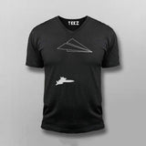 Dream Paper Flight Funny T-shirt For Men