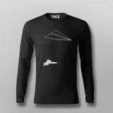 Dream Paper Flight Funny T-shirt For Men