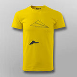 Dream Paper Flight Funny T-shirt For Men