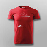 Dream Paper Flight Funny T-shirt For Men