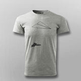 Dream Paper Flight Funny T-shirt For Men