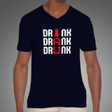 Drink Drank Drunk T-Shirt For Men