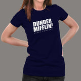 Dunder Mifflin INC Paper Company T-Shirt For Women