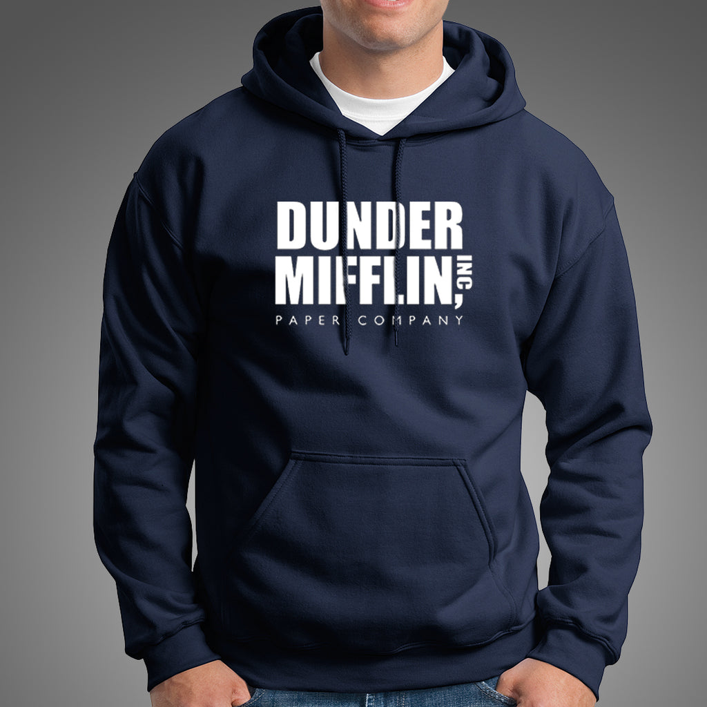 Yellow dunder mifflin hoodie Clearance