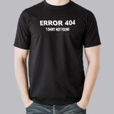 Programmer Error 404: T-Shirt Not Found
