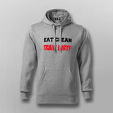 Eat Clean Train Dirty  Gym Hoodies For Men Online India