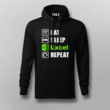 Eat Sleep Excel Repeat Accountant Humour T-Shirt For Men