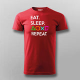 Eat Sleep Playstation Repeat Men's Gaming T-Shirt