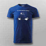 Eat Sleep Work Funny Bermuda Triangle Life T-Shirt For Men