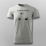Eat Sleep Work Funny Bermuda Triangle Life T-Shirt For Men Online India