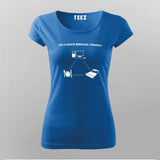 Eat Sleep Work Funny Bermuda Triangle Life T-Shirt For Women