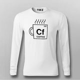 Elements Alignment Funny CF Coffee Periodic T-Shirt For Men