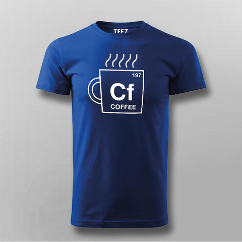 Elements Alignment Funny CF Coffee Periodic T-Shirt For Men Online India