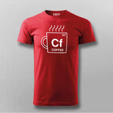 Elements Alignment Funny CF Coffee Periodic T-Shirt For Men