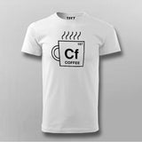 Elements Alignment Funny CF Coffee Periodic T-Shirt For Men