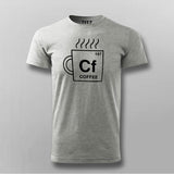Elements Alignment Funny CF Coffee Periodic T-Shirt For Men