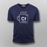 Elements Alignment Funny CF Coffee Periodic T-Shirt For Men