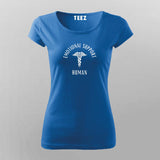 Emotional Support Human T-Shirt For Women