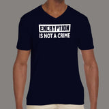 Encryption Is Not A Crime T-Shirt For Men