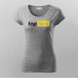Engineer Nerd T-Shirt For Women