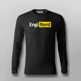 Engineer Nerd Full Sleeve T-shirt For Men Online Teez