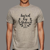 Ephesians 2:8-9: Saved by Grace Men's T-Shirt