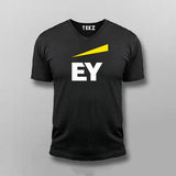 Ernst Young Ey V Neck T-Shirt For Men Online India