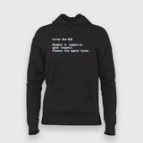 ERROR Funny Hoodies For Women Online India