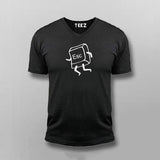 Escape Button T-shirt For Men